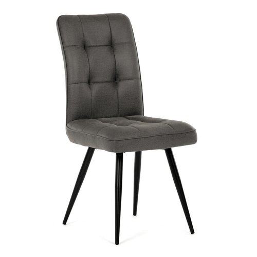 Jídelní židle, šedá, látka vintage, DCL-D1250 GREY3