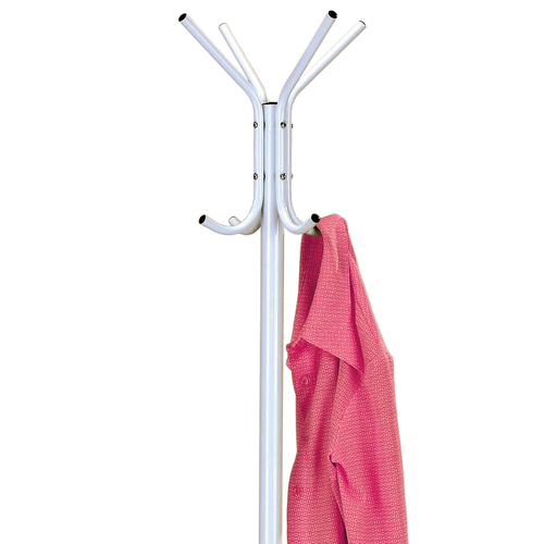 Věšák, kov, bílá, 80001-04A WT