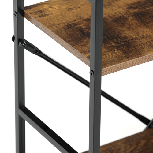 Regál, mdf, hnědá, GD-223 OLW