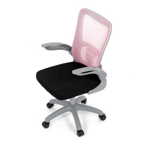 Dětská židle, výškově nastavitelná, růžová síťovina, KA-K2008 PINK