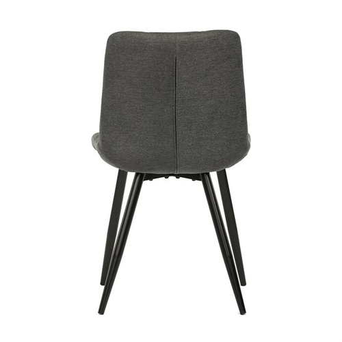 Jídelní židle, šedá, látka, CT-382 GREY2