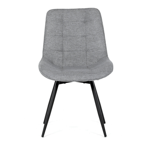 Jídelní židle otočná 180°, šedá, látka, HC-T1130 GREY2