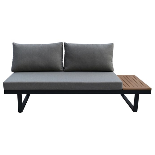Zahradní sestava, hliník, polywood, šedá, AZS-G1924 GREY