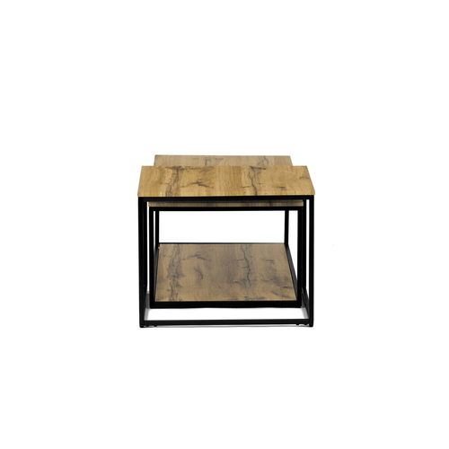 Konferenční stolek 100x50x35cm, mdf, divoký dub, CT-X7123 OAK