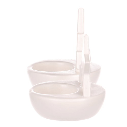Svícen porcelánový - na čajovou svíčku, mix 3 druhů, cena za 1 ks