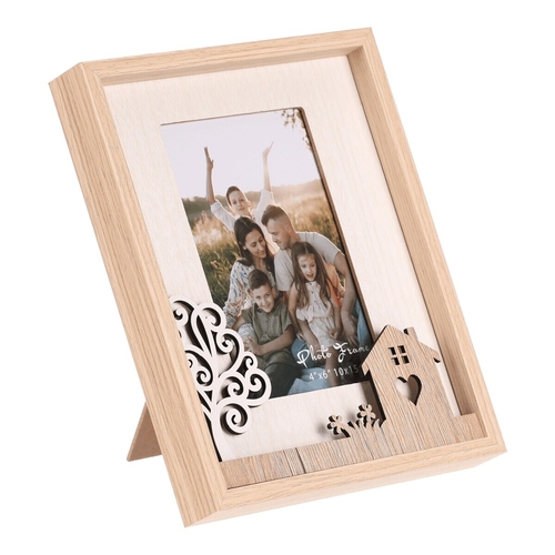 Fotorámeček - pro rozměr 10 x 15 cm, MDF, rodina