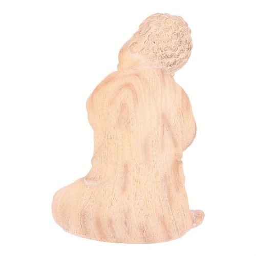 Buddha - zahradní figurka, magnesium, imitace dřeva