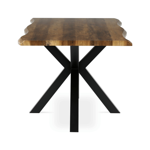 Jídelní stůl 180x90cm, mdf, old wood, HT-F4618 OLW