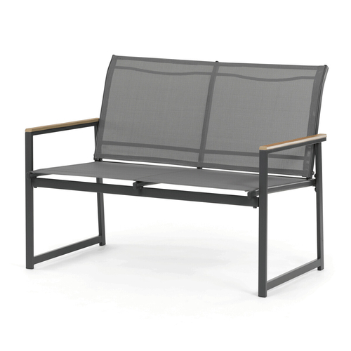 Zahradní sestava, síťovina, šedá, AZS-S1212 GREY