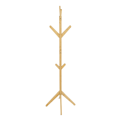 Stojanový věšák, bambus, přírodní, DR-B017 NAT