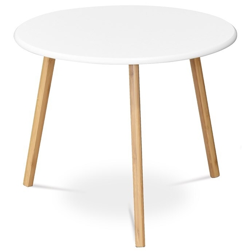 Konferenční stolek 60x60x51cm, mdf, bílá, AF-1144 WT