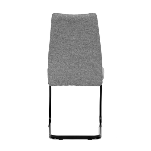 Jídelní židle, šedá, látka, DCL-438 GREY2