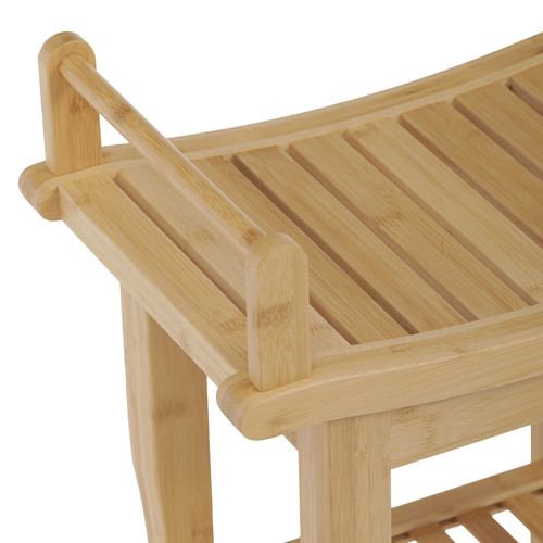 Taburet, bambus, přírodní, DR-B063 NAT