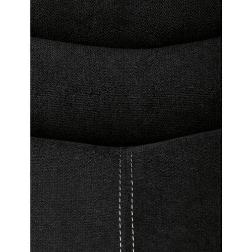 Kancelářské křeslo, houpací mechanismus, černá látka, KA-C715 BK2