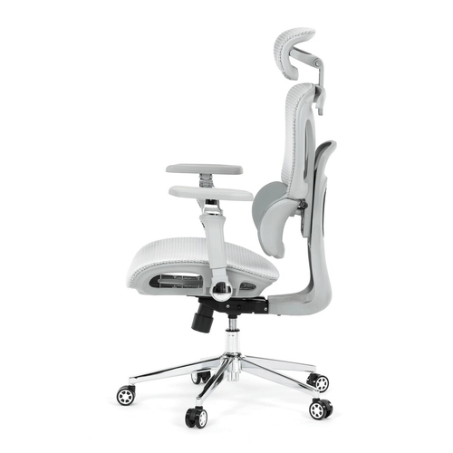 Kancelářská židle, synchronní mechanismus, šedá síťovina, KA-B2363 GREY