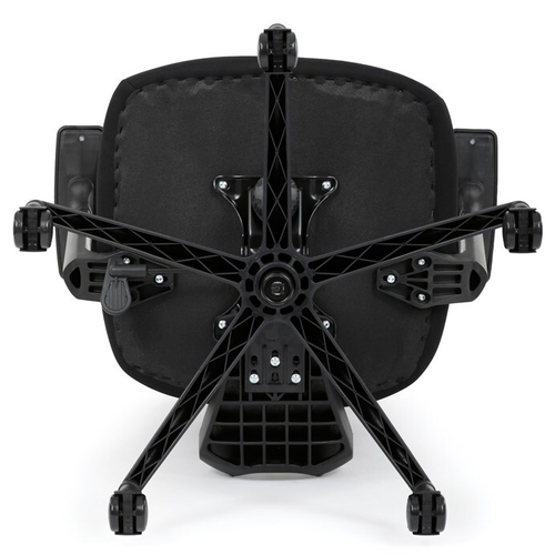 Kancelářská židle, houpací mechanismus, černá, KA-K2080 BK