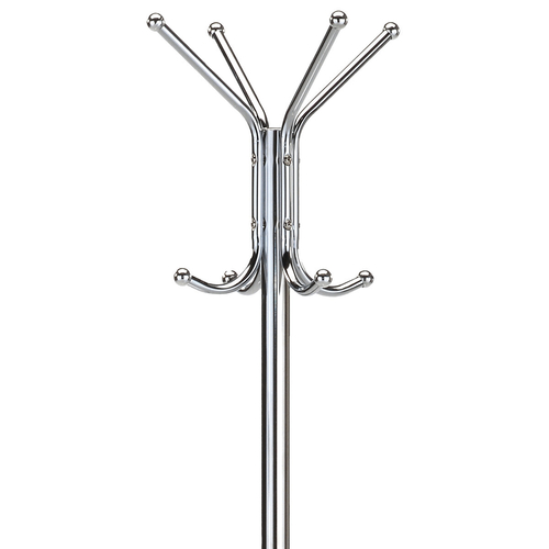 Věšák, kov, stříbrná, 80001-06B CR