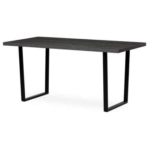 Jídelní stůl 160x80cm, lamino, šedý dub, HT-R5216 GREY
