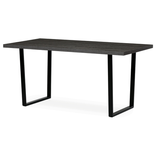 Jídelní stůl 160x80cm, lamino, šedý dub, HT-R5216 GREY