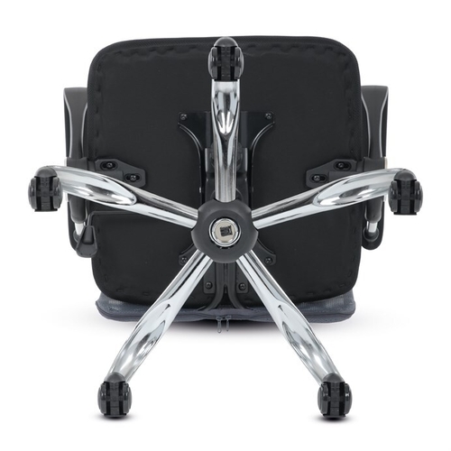 Kancelářská židle, houpací mechanismus, šedá síťovina, KA-E305 GREY