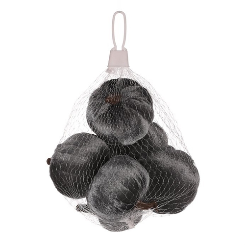 Dýně plastová s látkou, tmavě šedá, cena za balení (6 ks)