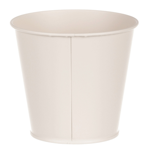 Obal kovový - motiv včelky, barva krémová