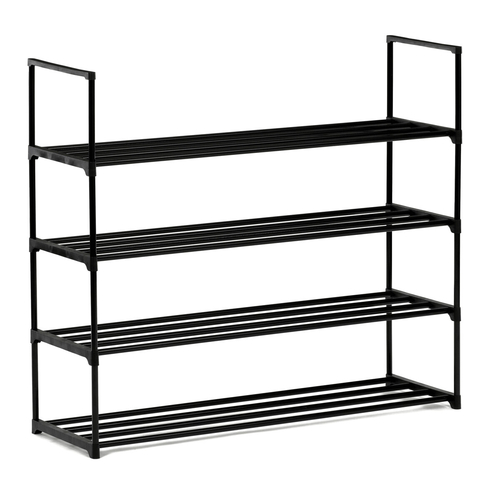 Botník, kov, černá, GD-406 BK