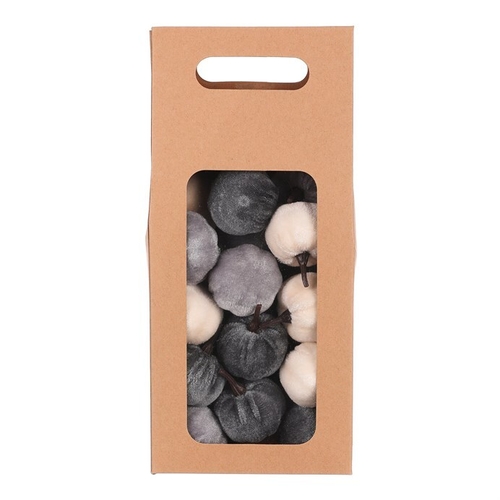 Dýně plastová s látkou, mix 3 barev, cena za balení (24 ks)