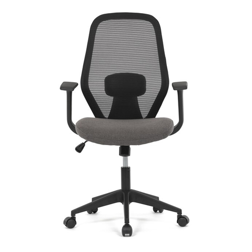 Kancelářská židle, houpací mechanismus, černá síťovina, KA-V3149 BK