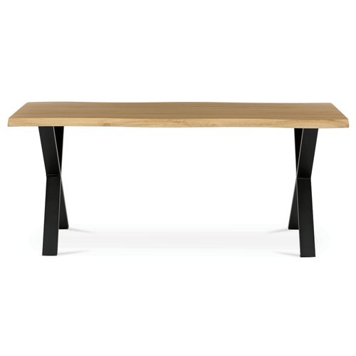 Jídelní stůl 180x90cm, mdf, divoký dub, HT-F4318 OAK