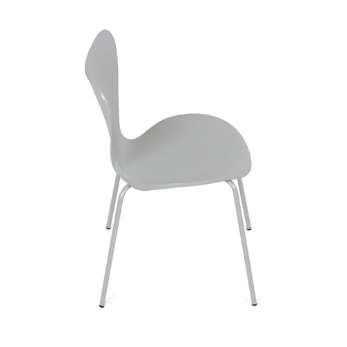 Jídelní židle, šedá, plast, CT-X7034 GREY