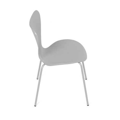 Jídelní židle, šedá, plast, CT-X7034 GREY