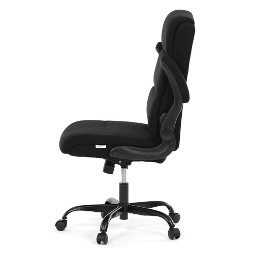 Kancelářské křeslo, houpací mechanismus, černá látka, KA-K3104 BK