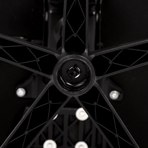 Kancelářská židle, houpací mechanismus, černá síťovina, KA-B1025 BK