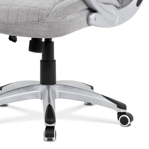 Kancelářské křeslo, houpací mechanismus, šedá, KA-G196 SIL2