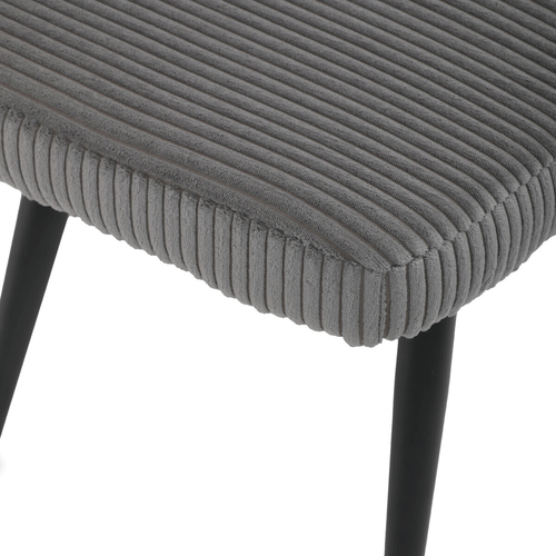 Relaxační křeslo, šedá, manšestrová látka, AK-L7285 GREY6