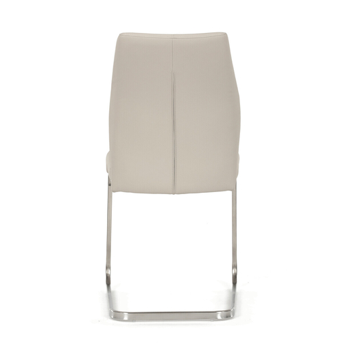 Jídelní židle, krémová, ekokůže, DCL-D1277 CRM