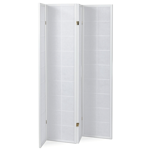 Paraván, masiv, bílá, EF-E804 WT