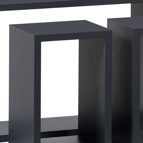 Polička, mdf, šedá, P-009 GREY2