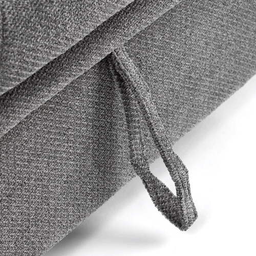 Rozkládací křeslo, šedá, látka, ASB-C3410 GREY2
