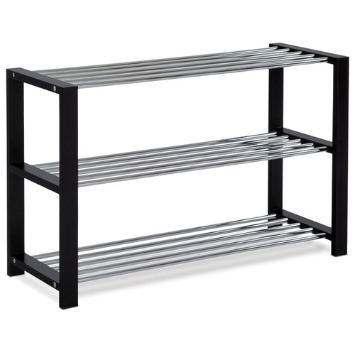 Botník, masiv, černá, 83168-12 BK