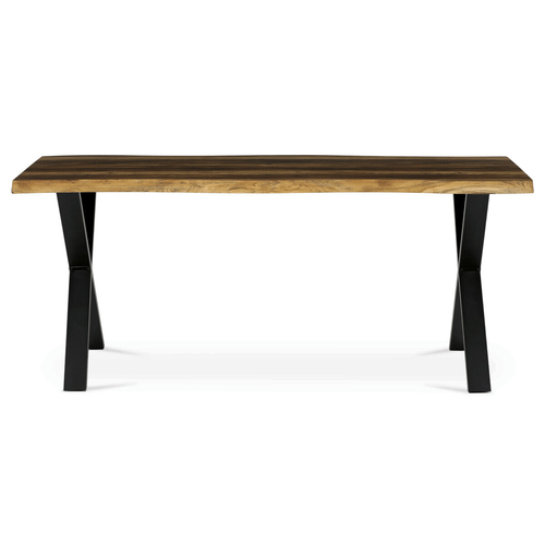 Jídelní stůl 180x90cm, mdf, old wood, HT-F4318 OLW