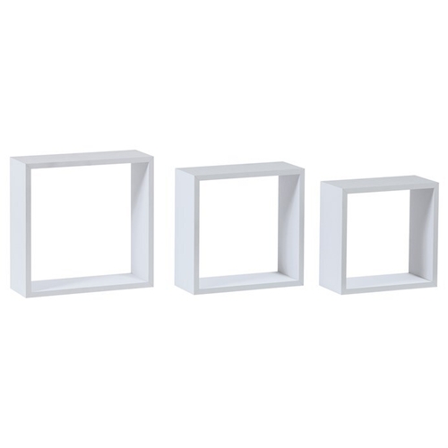 Polička, mdf, bílá, P-008 WT2