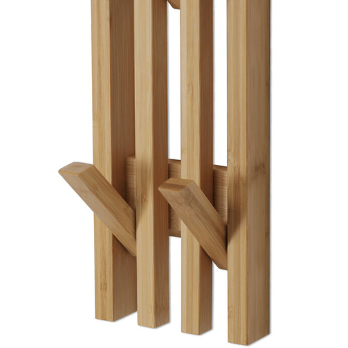 Věšák, bambus, přírodní, DR-B023 NAT