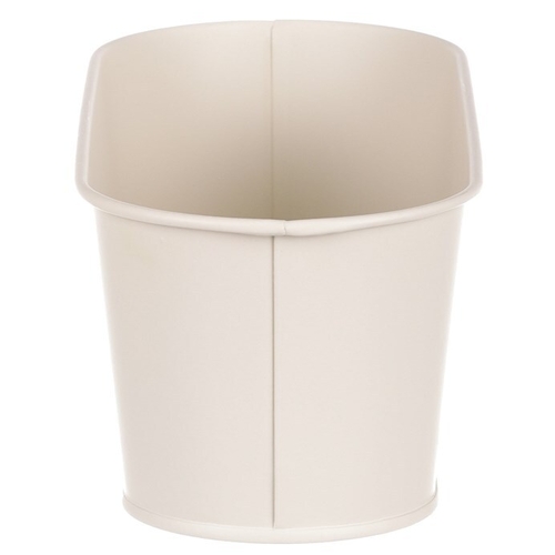 Truhlík kovový - motiv včelky, barva krémová