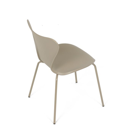 Jídelní židle, hnědá, plast, CT-X7034 CAP