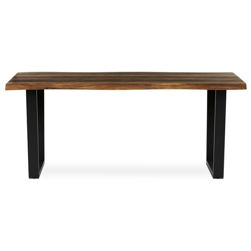 Jídelní stůl 180x90cm, mdf, old wood, HT-F4218 OLW