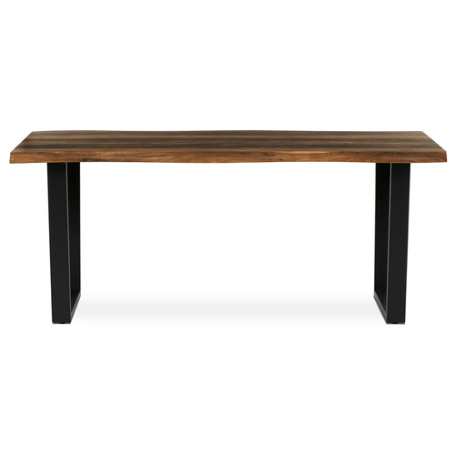 Jídelní stůl 180x90cm, mdf, old wood, HT-F4218 OLW