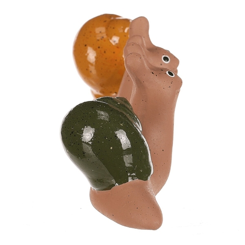 Šnek mini - keramická figurka, mix 2 druhů, cena za 1 ks