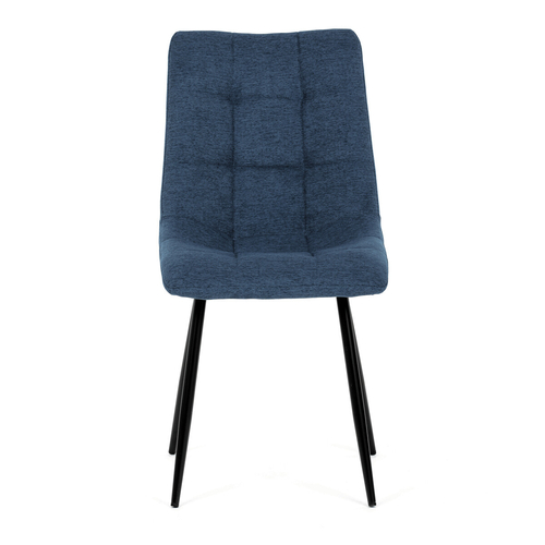 Jídelní židle, modrá, látka, DCL-193 BLUE2